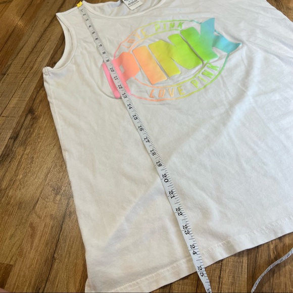 LOVE PINK colorful ombré tank - Picture 9 of 11